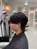 アッシュ 中目黒店(Ash)&nbsp;フェザーパーマ×シースルーウルフ