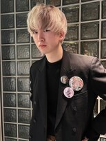 メンズペレ 渋谷(MEN'S PELE)&nbsp;MEN’S HAIR/サーフカール/刈り上げセンターパート/渋谷