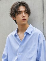 インアンドヤング 栄(in&yang) シャドウパーマ× ショートセンターパート