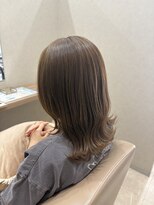 ミューズ 守山店(MUSE) 【MU-SE守山店】透明感アッシュカラー×外ハネ