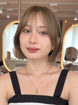 サンド ミュウ 横浜店(sand mieu) 朝ラク◎垢抜けくびれボブ/横浜/ボブ/韓国風
