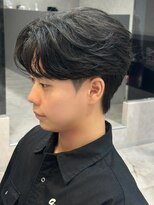 エルマーク 本山(L-MARK)&nbsp;センターパート/フェザーパーマ/スパイラルパーマ/men's