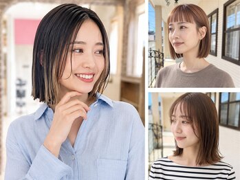 マテリア ヘアー デザイン(materia hair design)の写真/「シンプルなのに差がつく。自分らしさが映えるショート。」あなたの魅力を最大限に引き出すショートへ♪