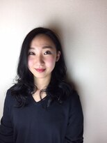 マテリアル(Material)&nbsp;{阪急六甲 Material}ブルーアッシュ×抜け感ロング