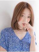 鎖骨ボブもドライだけで仕上がる似合わせカット☆