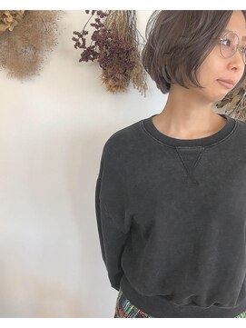 ファッジ 南柏(FUDGE) 【FUDGE】 ラベンダーグレー   クールボブ