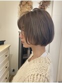 前下がりショートボブ