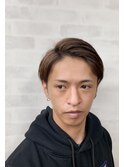 #マッシュ#2ブロック#ネープレス#アップバング