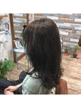 ハウオリ ヘアーワークス(Hauoli hair works) シルバーグレーカラー