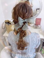 アチーブ エムプラス 茶屋町店(Achieve m +)&nbsp;編み下ろし(梅田茶屋町ヘアセット専門店Achieve m＋)