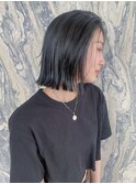 髪質改善/マロンベージュ/ドレスヘア/逆三角¥ニュアンスマッシュ