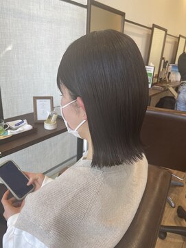 ヘアーデザイン シーベル(HAIR DESIGN SEA BELLE) 浜松市SEA BELLE切りっぱなし外ハネボブ