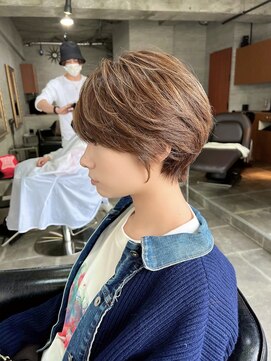 バーチョ(bacio) 20代30代40代◎小顔骨格矯正ショート【麻生/札幌ショート/白髪】