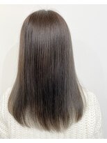 ヘアープロデュース ラピセット 松山(Lapset) 大人可愛い髪質改善カラーアッシュグレージュ透明感