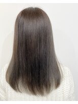 ヘアープロデュース ラピセット 松山(Lapset) 大人可愛い髪質改善カラーアッシュグレージュ透明感