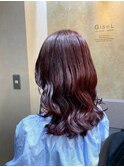 ピンクラベンダー/ Gisel style @avlon0805 博多駅前