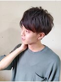 韓国風マッシュ.ツーブロック