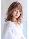 【ARTE表参道/青山】外ハネロブ×グレージュ