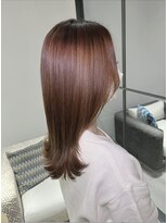 サルファ ヘアデザイン 名古屋 丸の内(S.ALPHA HAIR DESIGN)&nbsp;シルエット改善ナチュラルブローストレート