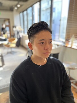 リバレッジ 広尾(Leverage) 外国人風かき上げスタイル