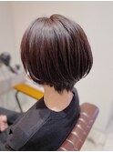 ボブ/グレージュ/大人女性/レイヤー/ショート[千歳船橋]