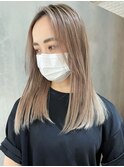 ムーンベージュ_チェリーブラウンフェミニンロング_ba412292