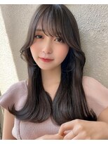 ロンド マーレ 天神大名店(Lond mare)&nbsp;韓国くびれヘア/フェミニンロング/韓国ヘア/チェリーブラウン
