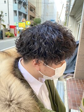 ハシゴ(hasigo.) 大阪 波巻きパーマ メンズパーマ 大阪