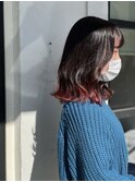 ピンクカラー/バイカラー/日進市美容院◎30代40代50代
