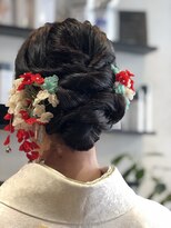 ハープット 府中けやき並木店(HearPut)&nbsp;着物　アップスタイル