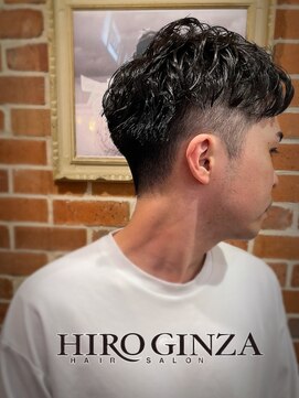 ヒロギンザ 青山店(HIRO GINZA) 波巻き/ハイライト/マッシュパーマ/ウルフ/フェード/束感