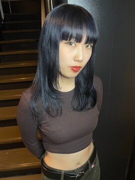 シオ ヘアー デザイン(Sio. hair design) 艶髪BLUE