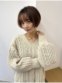 レイヤーショート_レトロガーリー_ベージュカラー