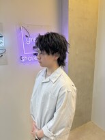 ムード カナザワ(mood kanazawa)&nbsp;束感マッシュウルフ/アッシュブラック