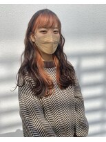 リヴゴーシュ(rive gauche)&nbsp;インナーカラーオレンジ