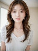 20代30代40代大人可愛い髪質改善カラー艶感ストレート透明感