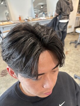 ザ オーダー(THE ORDER) 前髪上がりにくい方必見！スポットパーマ！