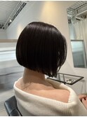 切りっぱなしボブ