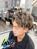 ラグズ 茅ヶ崎(LAGUZ)&nbsp;メンズハイライトスパイラルテクスチャーカット