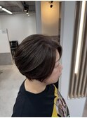 白髪ぼかし/大人美人ショート/髪質改善/博多
