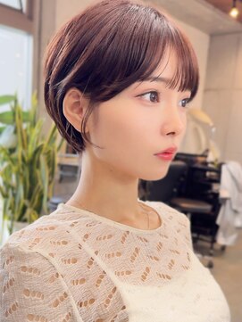 カルナ バイ エルモ(calna by ELMO) calna京橋　ショートボブ/丸みショート