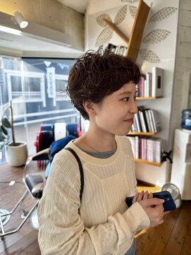 ア セカンド 清藤美容室第弐號(a sekand) ショートパーマスタイル