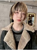 クラゲヘアー/小顔に見せるヘア/ココアベージュ/銀座