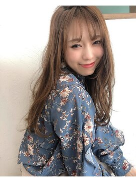 ロッソ ヘアアンドスパ 六町店(Rosso Hair&SPA) ふわふわガーリーロング