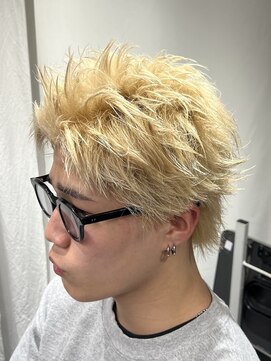 メンズ サロン ドット トウキョウ 町田店(men's salon dot. tokyo) ハイトーンスパイキーショート