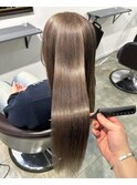 ナチュラルグレージュカラー