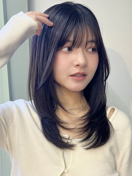 ガーデン 銀座(GARDEN) レイヤー/韓国風/小顔/顔まわりカット/透明感カラーアッシュ銀座