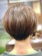 ハーモニックサロン キュア(harmonic salon Cure)の写真/髪の美しさを引き出す《シルキーカット》で骨格、顔の形に合わせた似合うショートヘアをご提案◎
