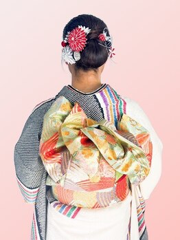 メロウ(Mellow)の写真/来年度の成人式の予約開始♪大事な一日はプロの技術でより華やかに☆成人式や浴衣の着付けもお任せ◎