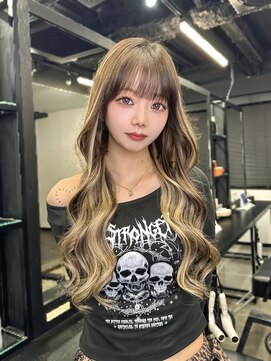 ラピス 名古屋本店(Lapis) 【エクステで作るハイライト】エクステ50cm